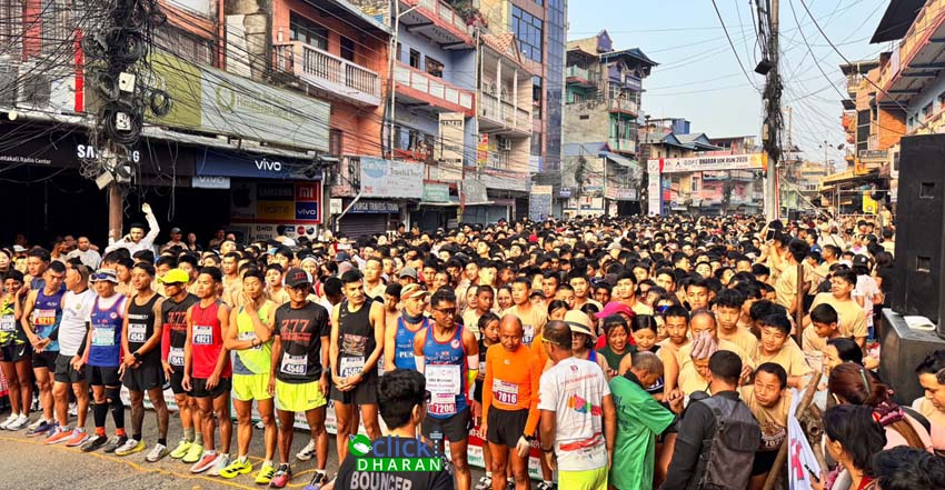 dharan 10k run1